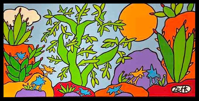LUNCH TIME 12&quot; x 24&quot;