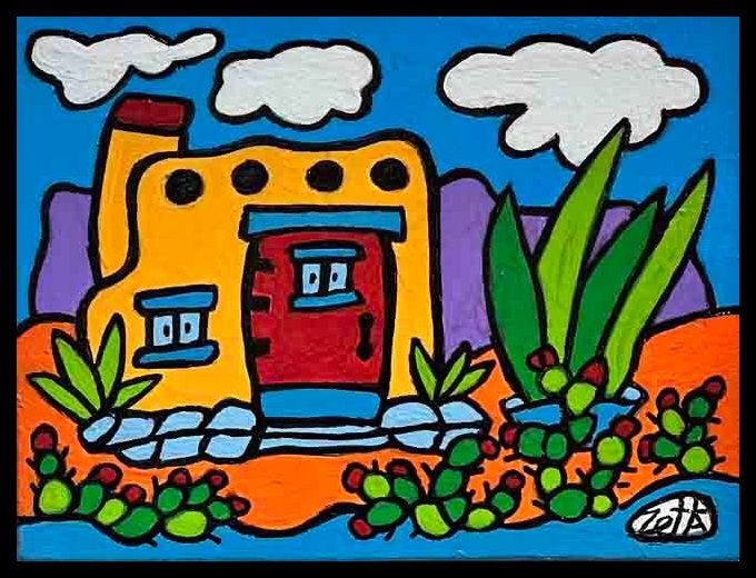 RED DOOR 6&quot; x 8&quot;