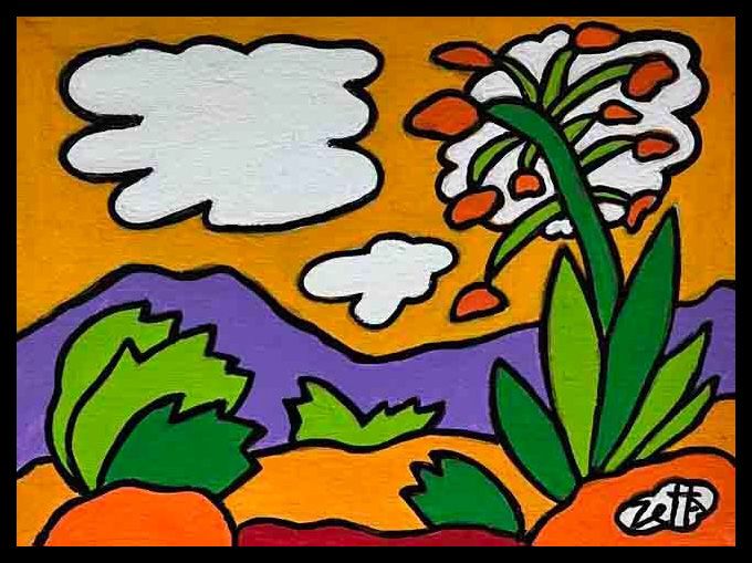 YELLOW SKY 6&quot; x 8&quot;