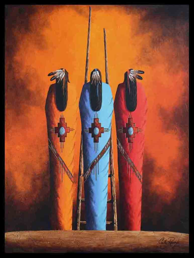 SONGS OF THE SUN 40&quot; x 30&quot;