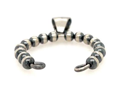 SILVER NAVAJO PEARLS NAJA PENDANT - NAVAJO - JAN MARIANO