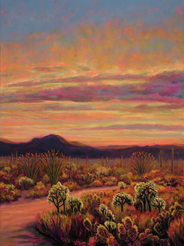 EVENING DELIGHT 40&quot;x30&quot; Panel #2