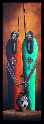 KEWA BLESSINGS 24&quot; x 8&quot;