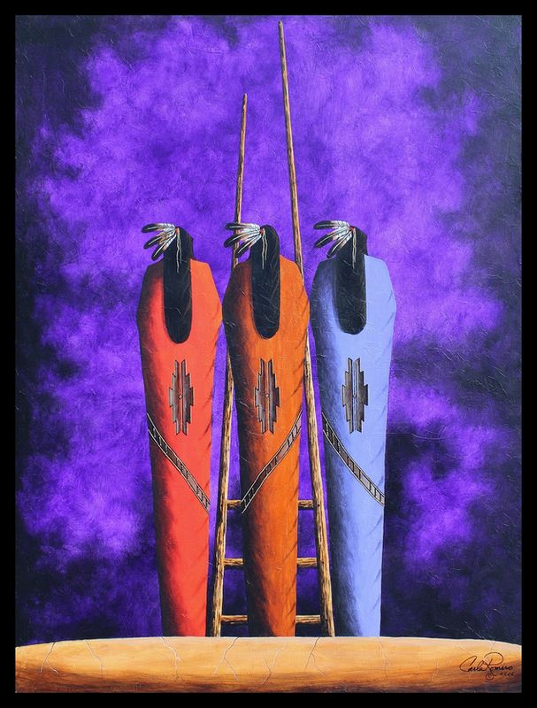 HEALING NIGHT 48&quot; x 36&quot;