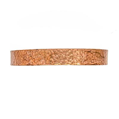 COPPER HAMMERED CUFF BRACELET