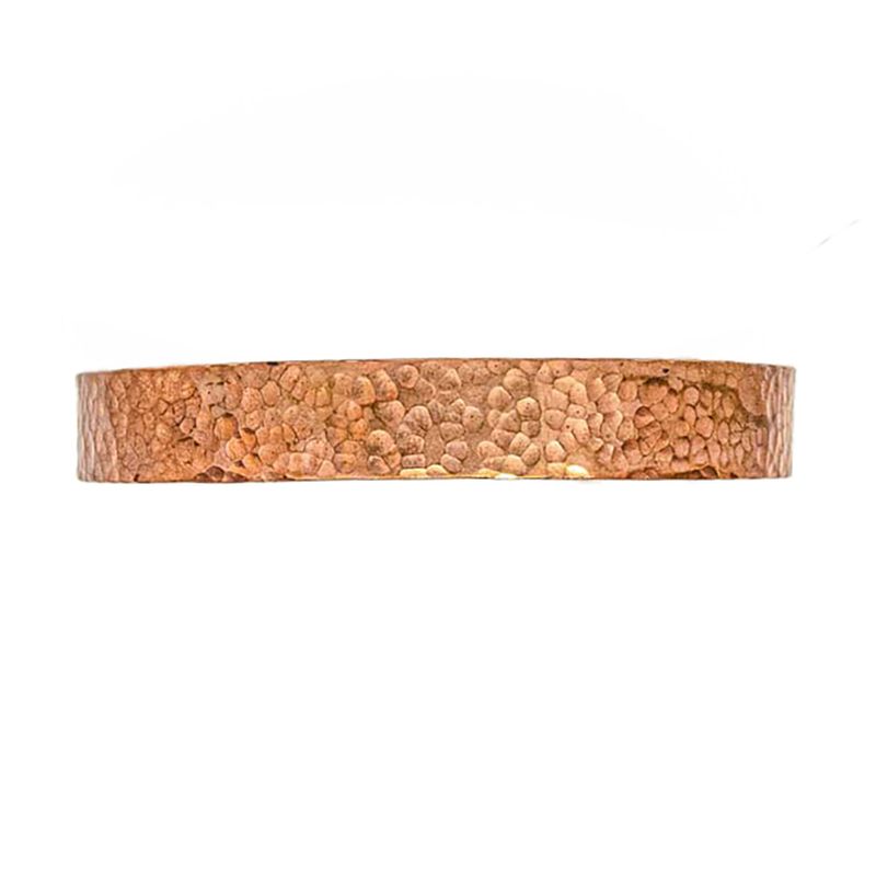 COPPER HAMMERED CUFF BRACELET