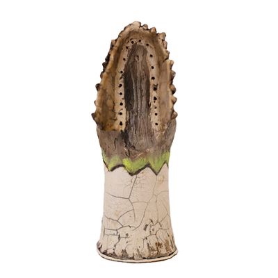 CHIEF MEDICINE MAN 9x3 Clay Sculpture