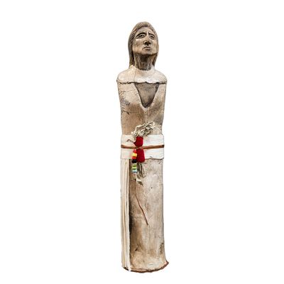 "HOLY LADY" 20x5 Clay Sculpture