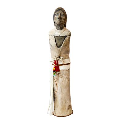 "HOLY LADY" 20x5 Clay Sculpture