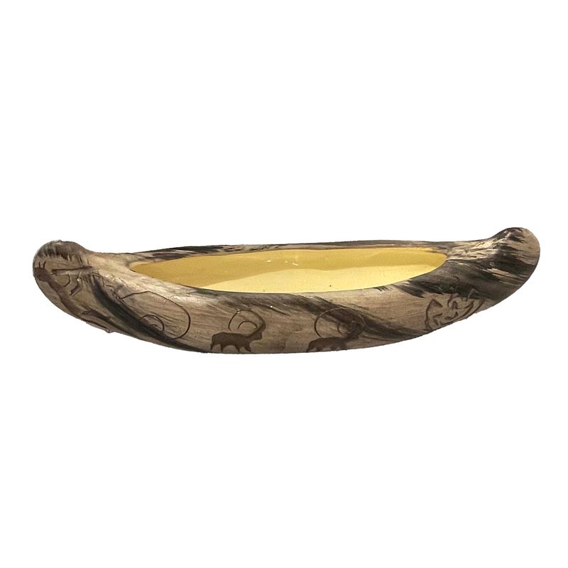 "WATER VESSEL" Petroglyph Pottery 8.5”x2” "WATER VESSEL" Petroglyph Pottery 8.5”x2”