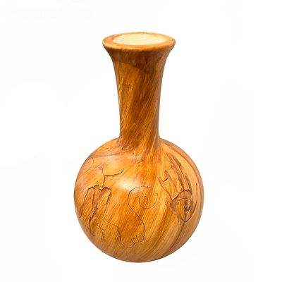 "NAVAJO VASE" Petroglyph Pottery 8x5