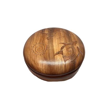 "KOKOPELLI SPIRIT" Petroglyph Pottery 6x3