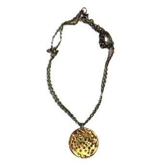 COPPER HAMMERED NECKLACE KAN52