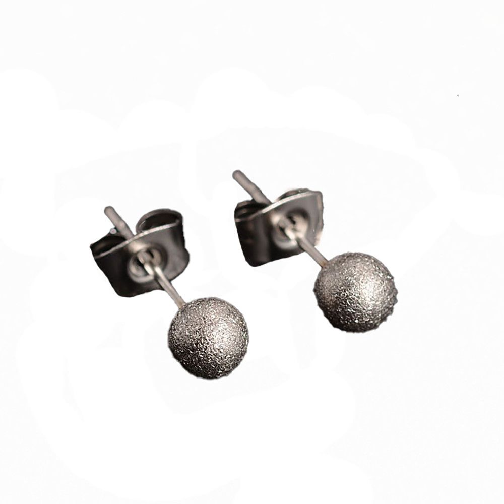 STAINLESS STAR DUST STUD EARRINGS FJE48