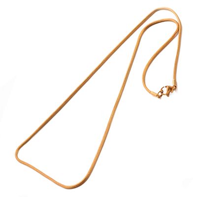 GOLD STAINLESS 1.5MM SNAKE CHAIN - 18
