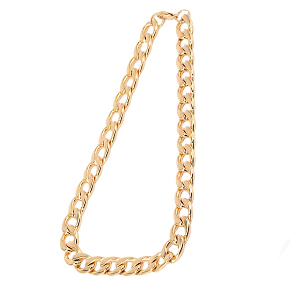 GOLD STAINLESS CUBAN CHAIN - 18