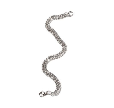 STAINLESS WOVEN LINK BRACELET FJBB1 STAINLESS WOVEN LINK BRACELET FJBB1