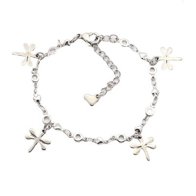STAINLESS DRAGONFLY BRACELET FJBDD