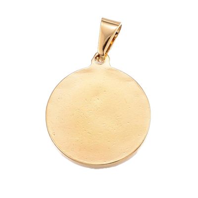 GOLD STAINLESS ANGEL PENDANT