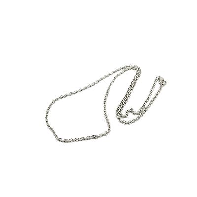 SILVER STAINLESS 2MM CABLE CHAIN  18"