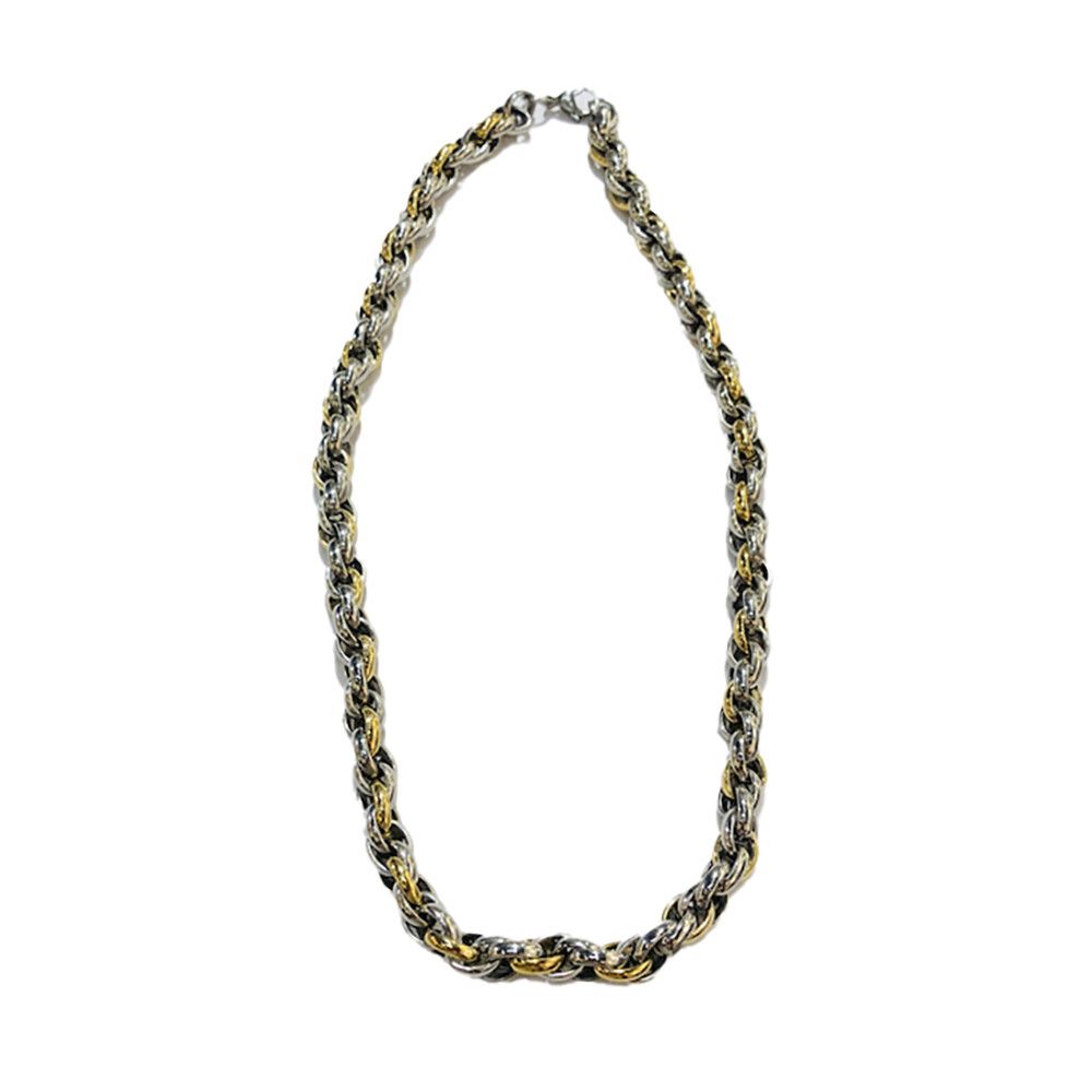 MIXED STAINLESS CABLE LINK CHAIN FJNB 22"