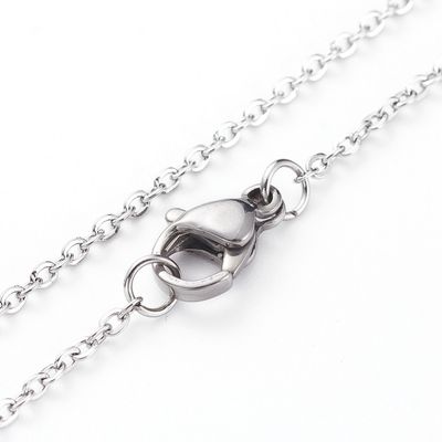 MIXED STAINLESS FLOWER NECKLACE