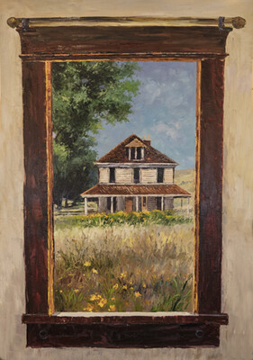 INTO THE PAST 60" x 40"