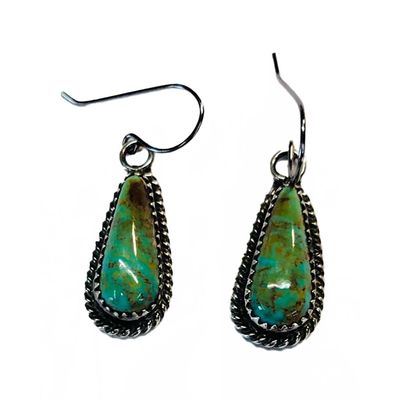 SILVER EARRINGS NAVAJO NAVAJO - JASON LIVINGSTON
