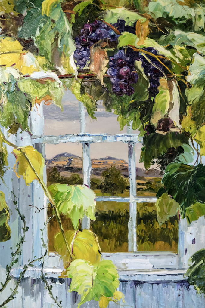 LAND OF WINE 36" x 24"