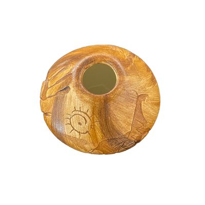 "MINI SEED POT" Petroglyph Pottery