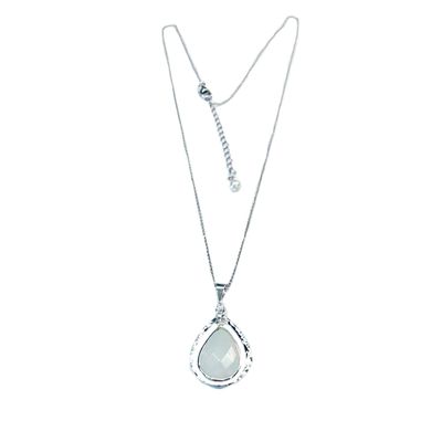 SILVER MOONSTONE NECKLACE ASN120