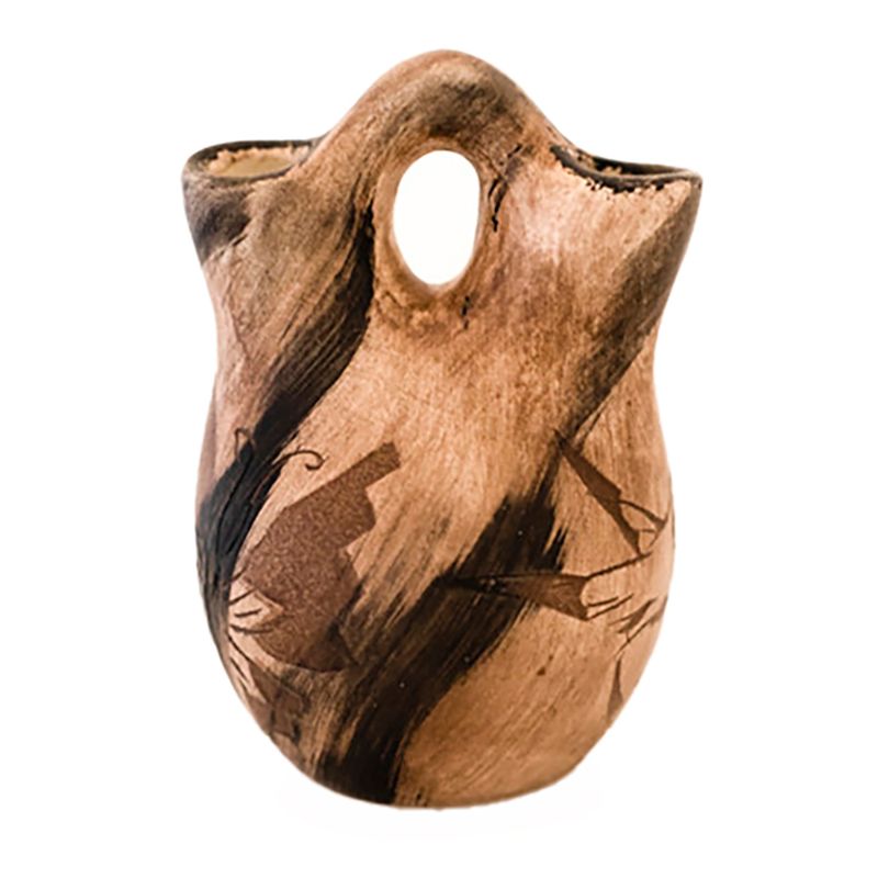 "MINI WEDDING VASE" Petroglyph Pottery