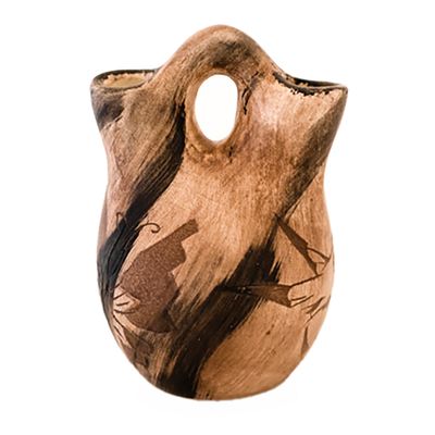 "MINI WEDDING VASE" Petroglyph Pottery