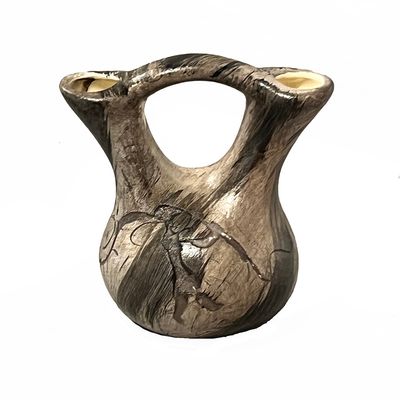 "MINI WEDDING VASE" Petroglyph Pottery