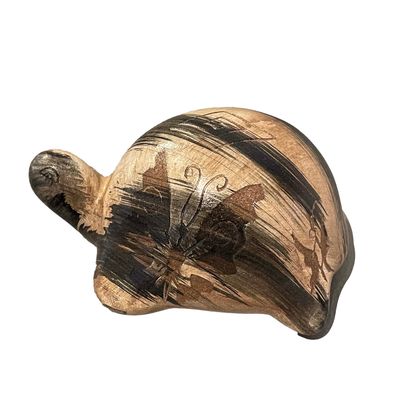 "SMALL TURTLE" Petroglyph Pottery 4.5x3