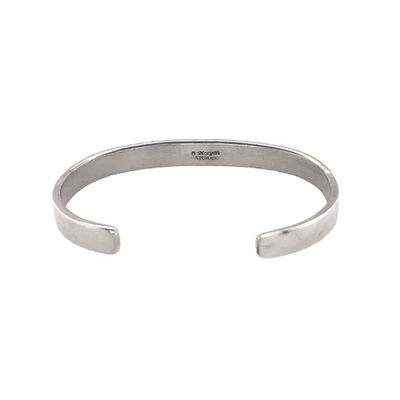 SILVER CUFF BRACELET NAVAJO - BRUCE MORGAN