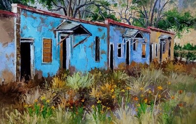 BROTHEL STREET 24" x 36" BROTHEL STREET 24" x 36"