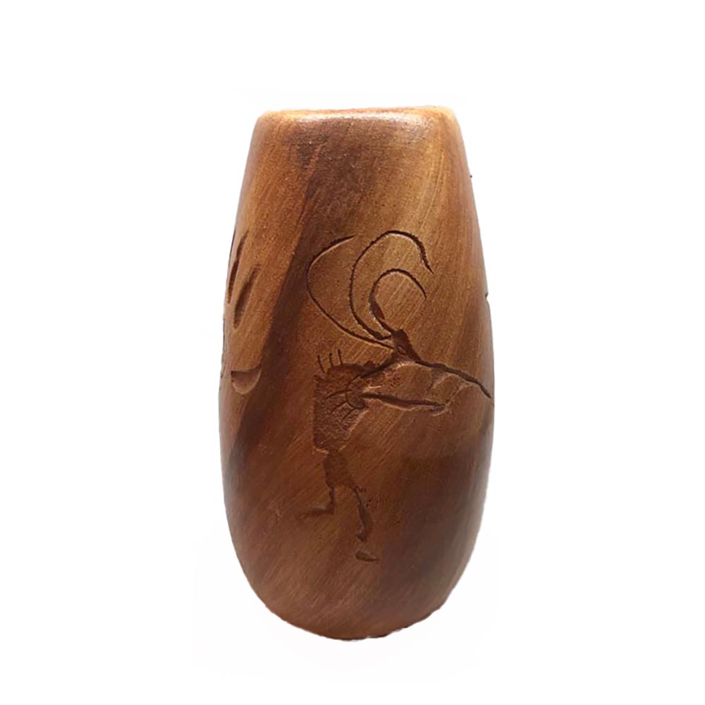 "FLORA VASE" Petroglyph Pottery 6"x3"