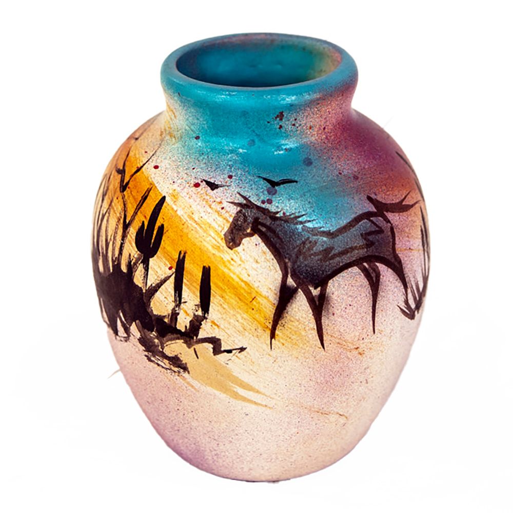 "SW MESA JAR" Painted Pottery 6x5