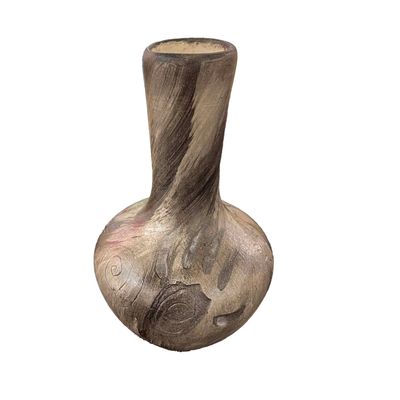 "MINI FLOWER VASE" Petroglyph Pottery 5.5x3.5