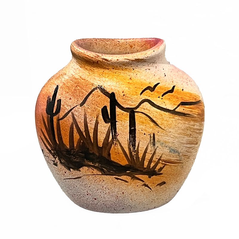 "SW MINI TALES" Painted Pottery 3.5x3.5