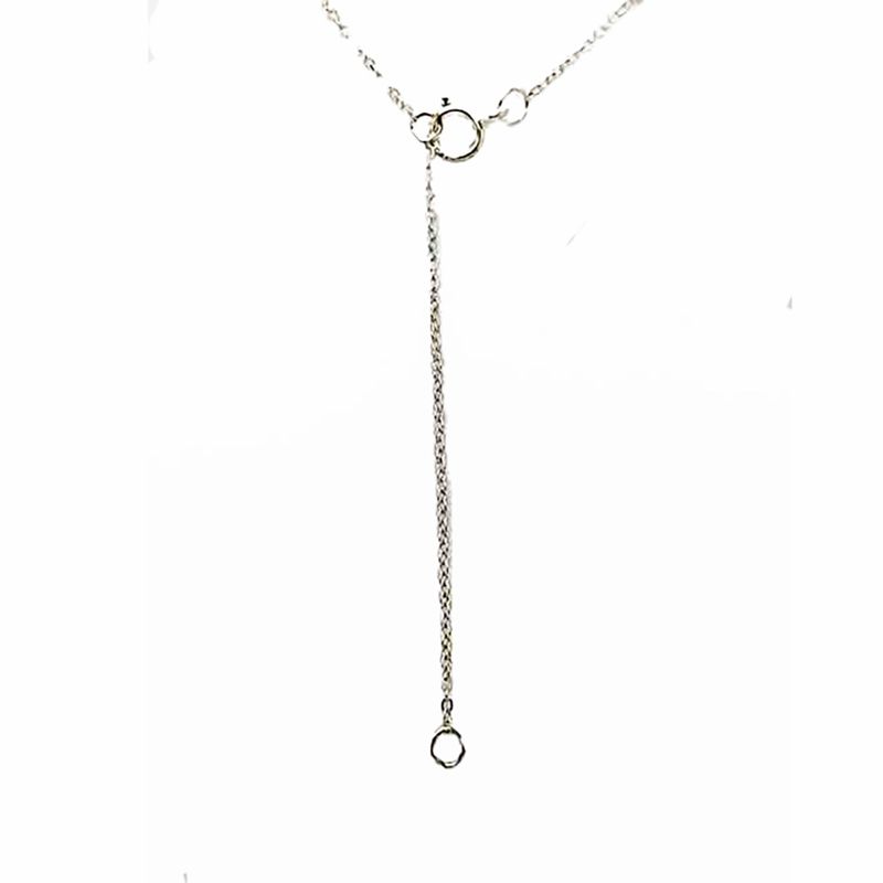 SILVER DOUBLE PERIDOT NECKLACE