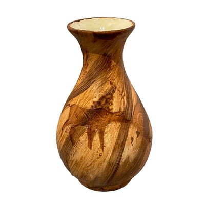 "SMALL BUD VASE" Petroglyph Pottery 5x4