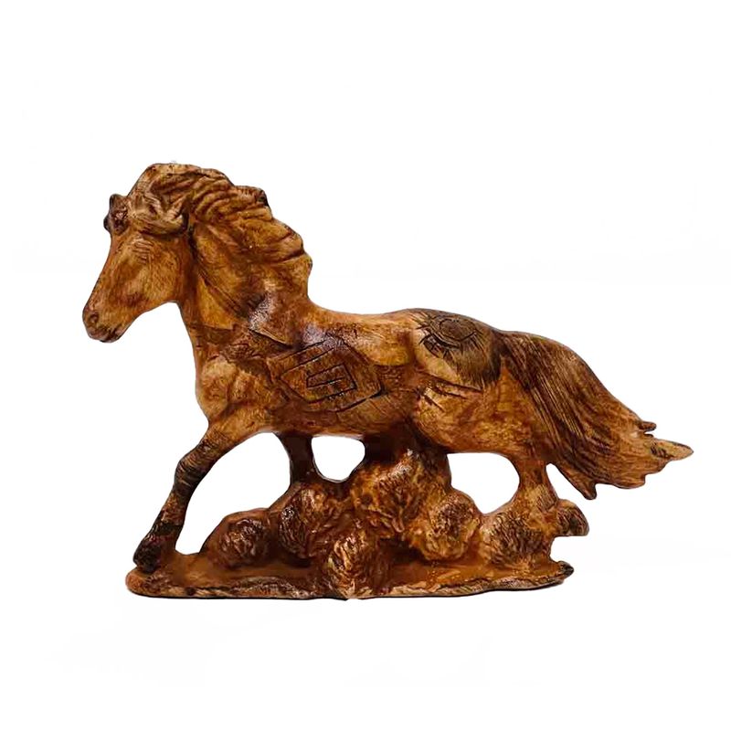 "MINI HORSE" Petroglyph Pottery 4x5.5