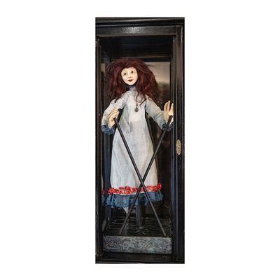 "MARGARETTE" MIXED MEDIA SCULPTURE 20.5" x 7" x 7.5"