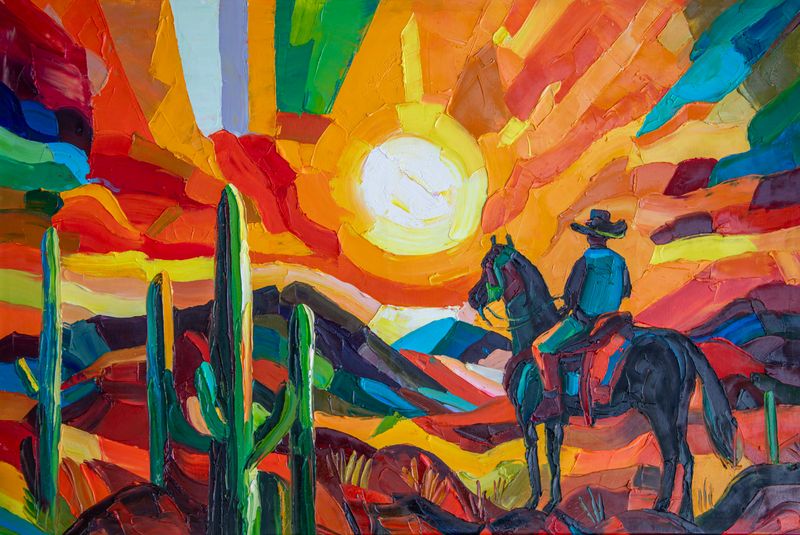 COWBOY VISION 24" x 36"