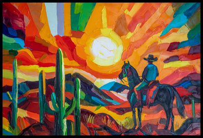COWBOY VISION 24" x 36" COWBOY VISION 24" x 36"