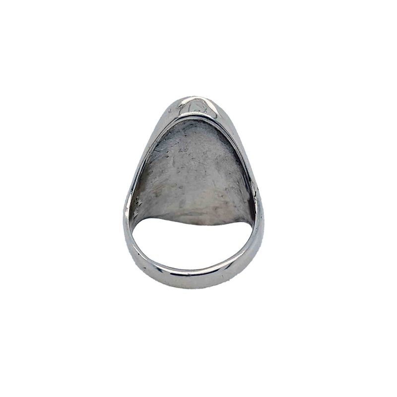 SILVER SLEEPING BEAUTY TURQUOISE RING SIZE-10.5