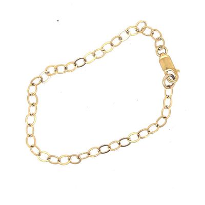 GOLD-FILLED 5X2MM OVAL LINK BRACELET GOLD-FILLED 5X2MM OVAL LINK BRACELET