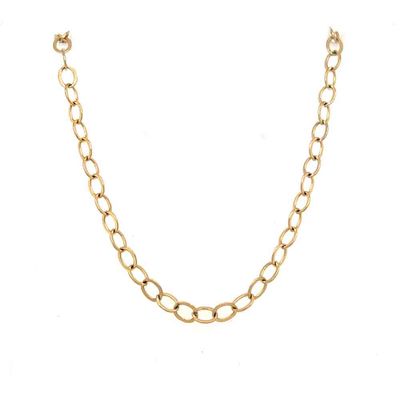 GOLD-FILLED 5X2MM OVAL LINK BRACELET